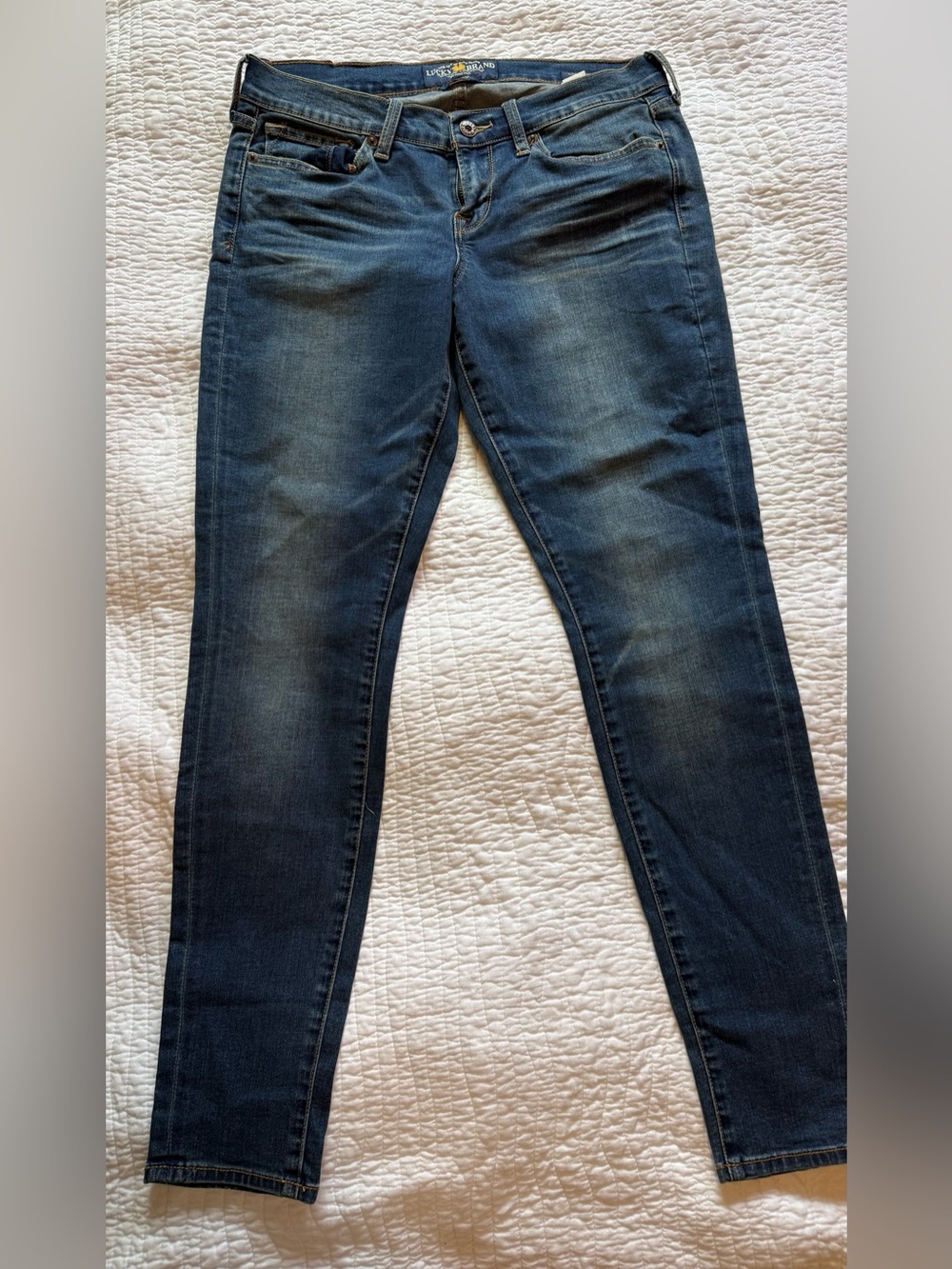 Lucky Brand Dark Blue Women's Stretch Skinny Jeans